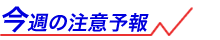 株式週間スケジュール